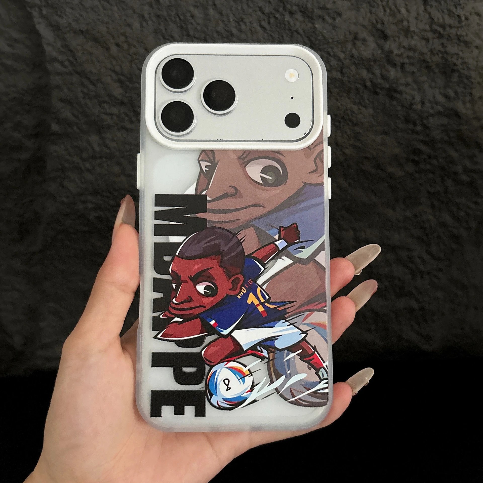 Design Mbappé Illustration Phone Case - 8