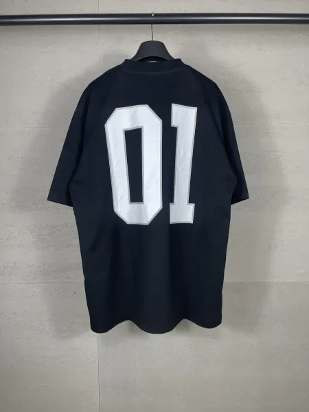 Balenciaga 'Lenciaga' 01 Yellow Jersey T-Shirt - 4