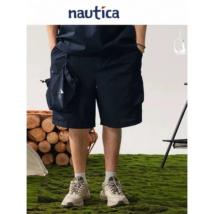 Design Nautica Utility Cargo Shorts Navy Shorts - 4