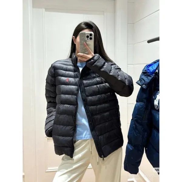Polo Ralph Lauren Down Jacket Black Outerwear - 10