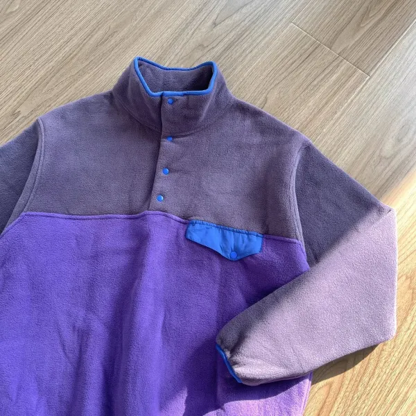 Patagonia Synchilla Snap-T Fleece Pullover Gray Tops - 40