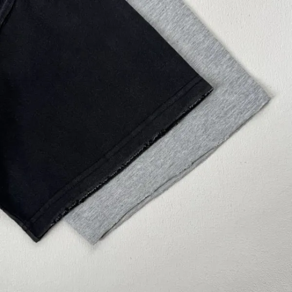 Design Graphic Print Oversized T-Shirt Gray - 21