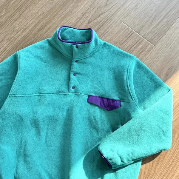Patagonia Synchilla Snap-T Fleece Pullover Gray Tops - 44