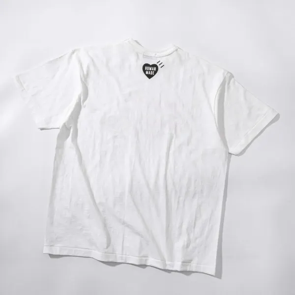 Human Made Dry Alls Duck Graphic T-Shirt White - 7