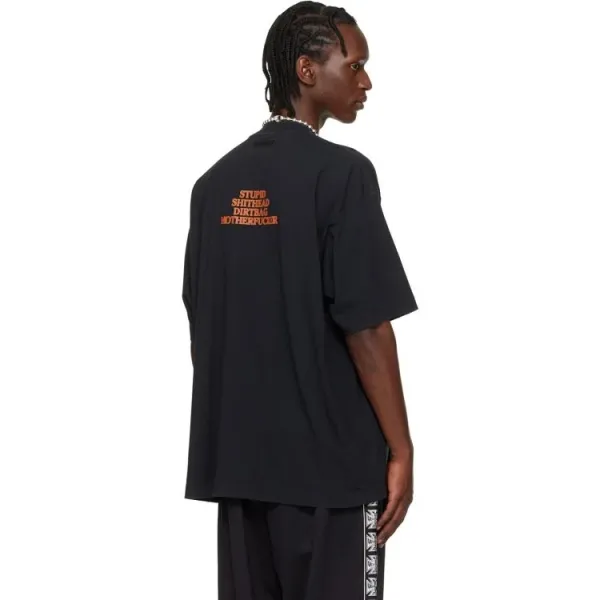 Design Graphic Print Oversized T-Shirt Gray - 8