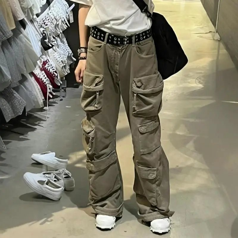 Cargo Pants Black Blue Khaki Beige Olive Utility Style