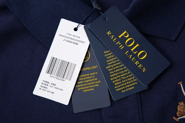 Ralph Lauren Polo Shirt Black Embroidered Polo - 39