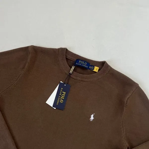 Polo Ralph Lauren Classic Crewneck Sweater Navy Blue - 17