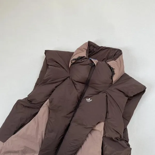 Design Puffer Vest Multi-Color Layered Outerwear - 24