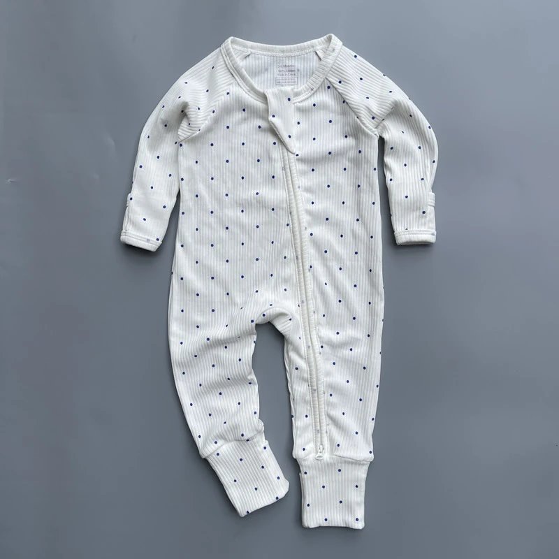 Design Disney Dumbo Ribbed Zip-Up Romper Gray Sleepwear - 11