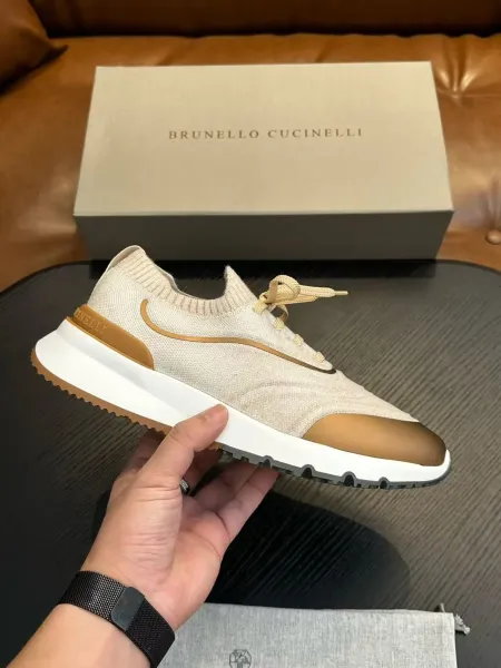 Design Brunello Cucinelli Chunky Sneaker Black Gold Sneakers Chunky Sneakers - 26