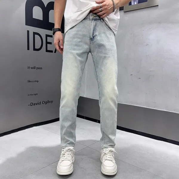 Moncler Jeans Light Wash Denim Jeans - 24