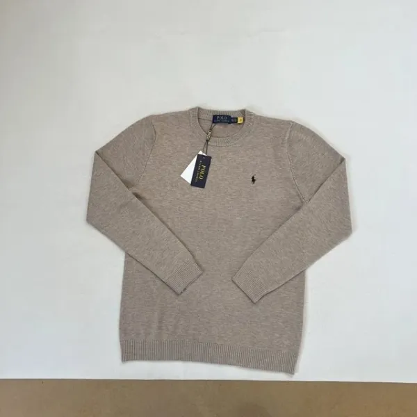 Polo Ralph Lauren Classic Crewneck Sweater Navy Blue - 12