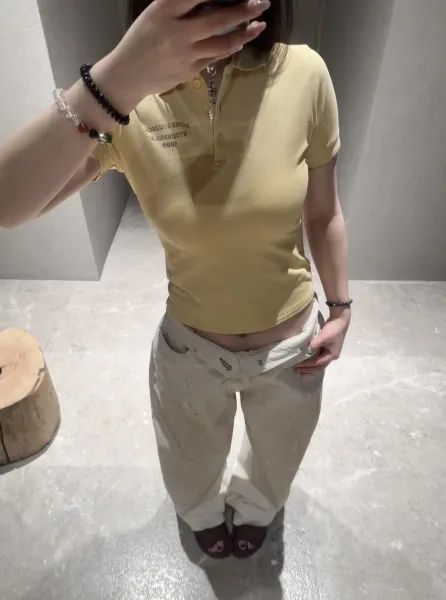 Acne Studios Stockholm 1996 Polo Navy Polo Shirt - 8