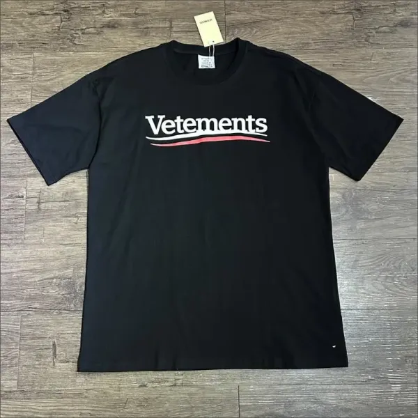 Vetements Clothing Kleidung Одежда 의류 T-Shirt Black - 6