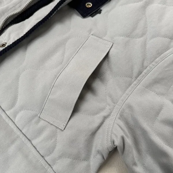 C.P. Company Quilted Field Jacket Olive Green / Yellow / Gray Outerwear - 40