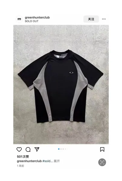 Oakley Performance T-Shirt Black / Gray - 4