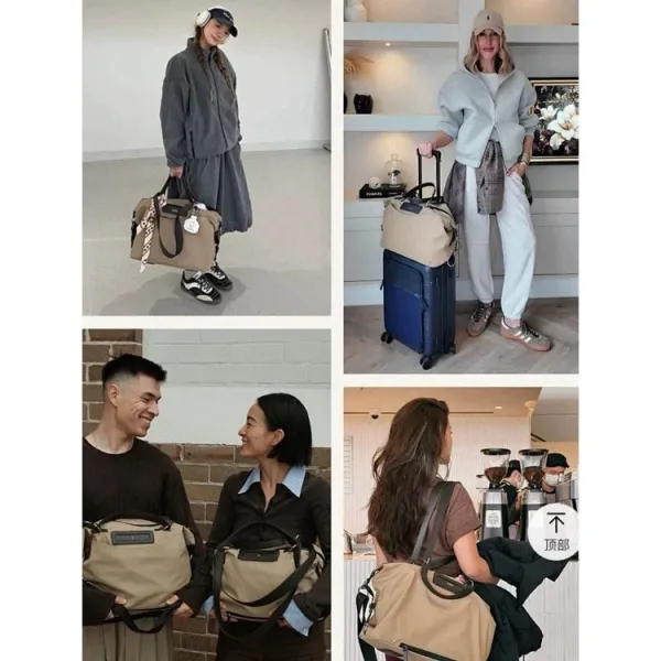 Rimowa x Moncler Duffle Bag Beige Travel Bag - 7