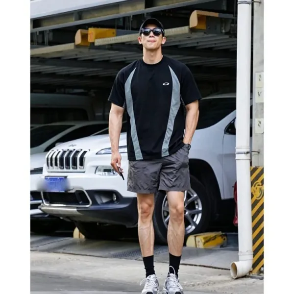 Oakley Performance T-Shirt Black / Gray - 8