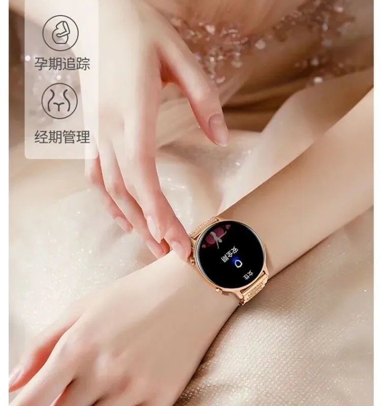 Design Custom Cat Print Smartwatch Black - 8