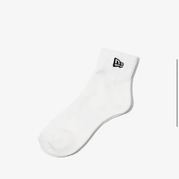New Era Essential Ankle Socks White - 9