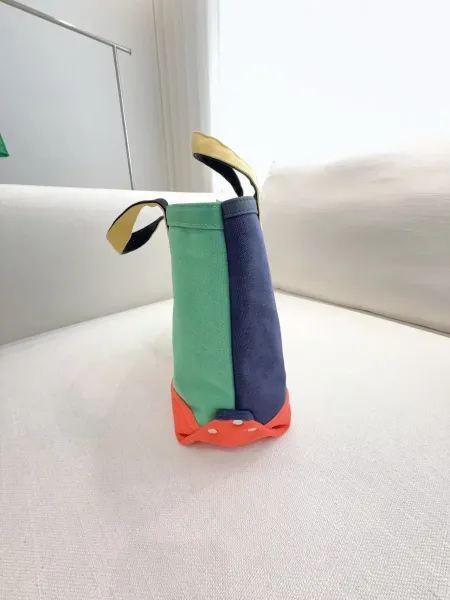 Human Made Colorblock Tote Bag Multicolor Handbag - 43