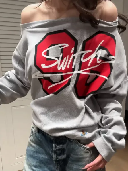 Vivienne Westwood Red Label '96 Switch' Knit Sweater White - 6