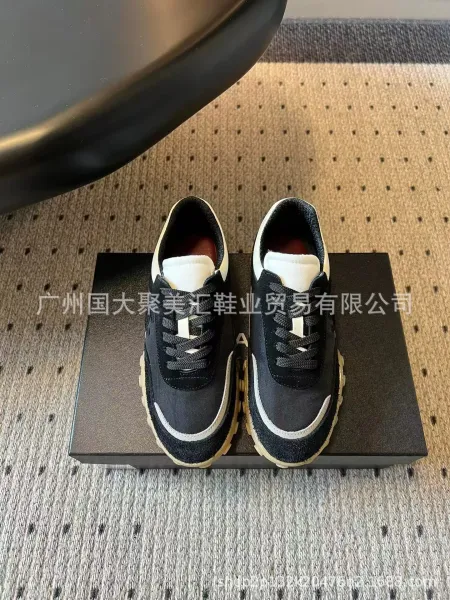 Chanel Runway Sneakers White Navy Beige Sneakers - 14