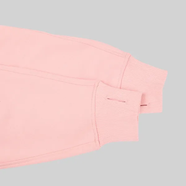 Design Cropped Half-Zip Pullover Sky Blue Hoodie - 8