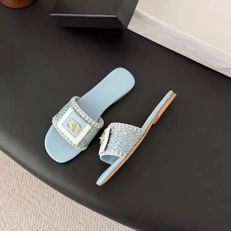 Versace Medusa Buckle Slide Sandals Black Slippers - 7