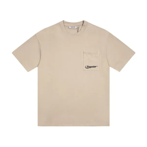 Trapstar Pocket T-Shirt Beige T-Shirt - 1