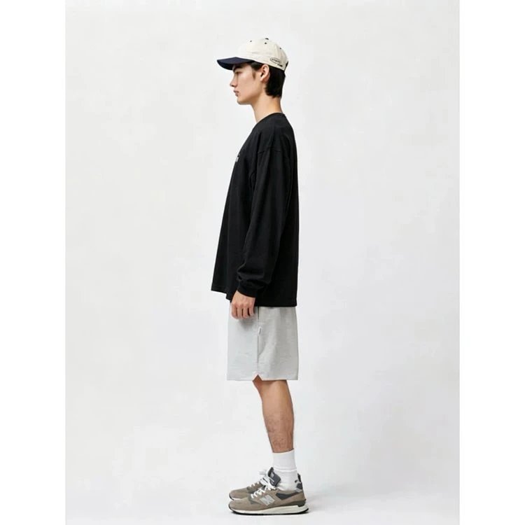 WTAPS Long Sleeve Black Graphic Crewneck Sweatshirt
