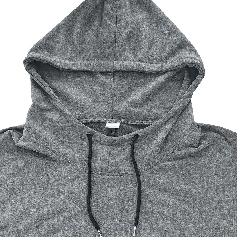 Design Sleeveless Hoodie Navy Acid Wash Vest-Top - 18