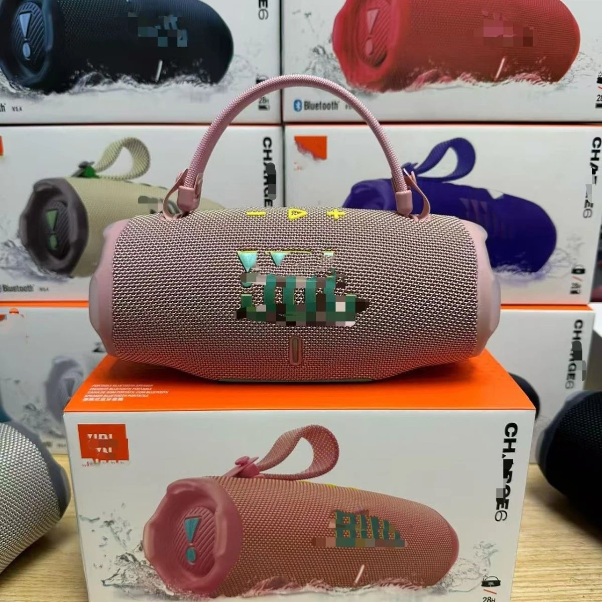 JBL Charge 6 Blue Portable Bluetooth Speaker