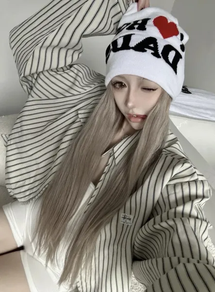 Stussy Striped Coach Jacket Beige / Black Outerwear - 7