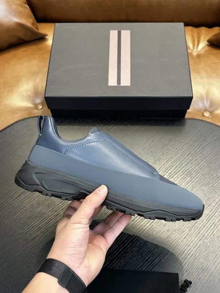 Design Slip-On Chunky Sneakers Gray / White - 7