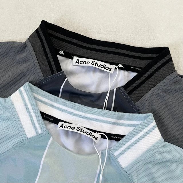 Acne Studios Gradient Print Long-Sleeve Top Light Blue - 25