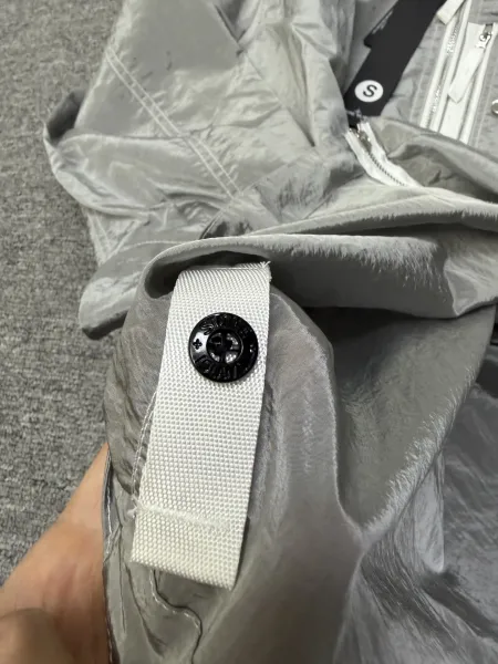 Stone Island Shadow Project Reflective Jacket Black and Silver Outerwear - 19