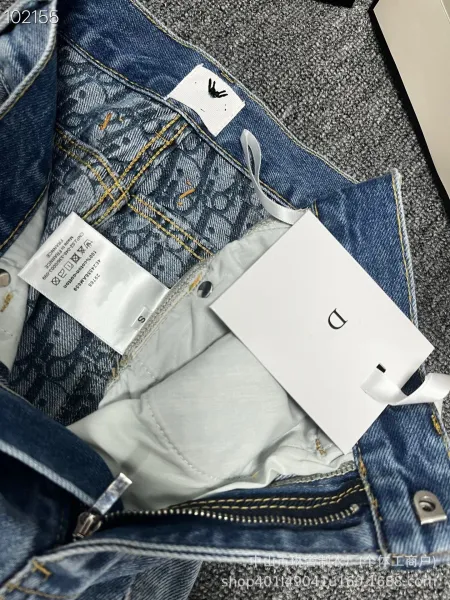 Saint Laurent Ripped Straight-Leg Light Wash Jeans - 14