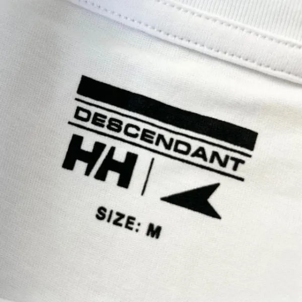 Design Helly Hansen x Descendant White T-Shirt T-Shirts - 18