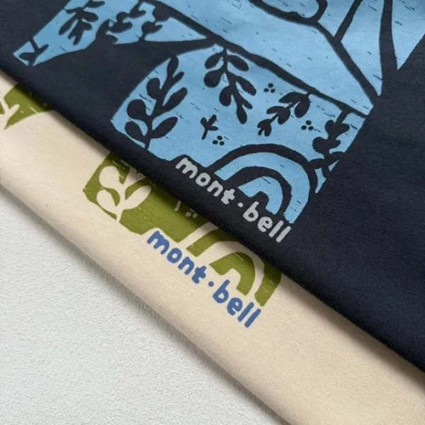 Design Sunscape Graphic Long-Sleeve T-Shirt Navy Blue - 22