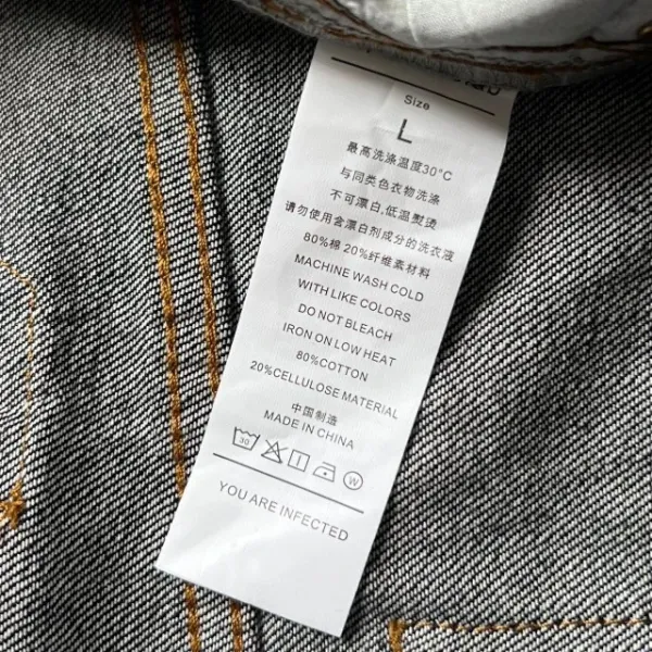 Design Grid-Check Windbreaker Jacket Gray, Wide-Leg Denim Jeans Dark Blue, Olive Canvas Sneakers Outerwear - 35