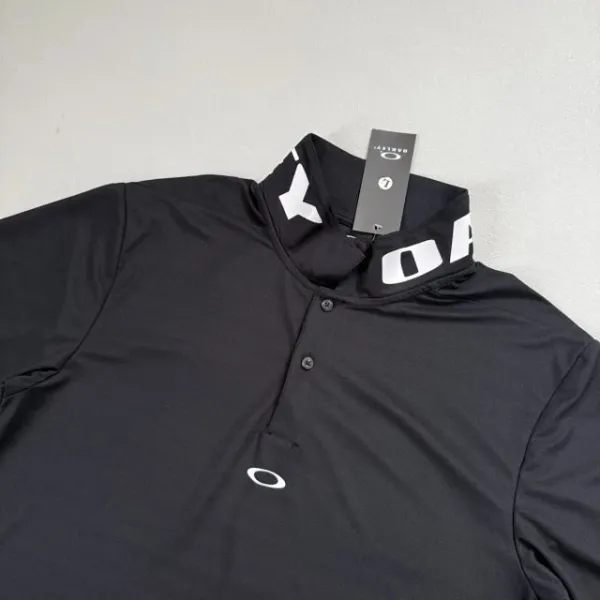 Oakley Polo Shirt Black with Logo Embroidery - 25