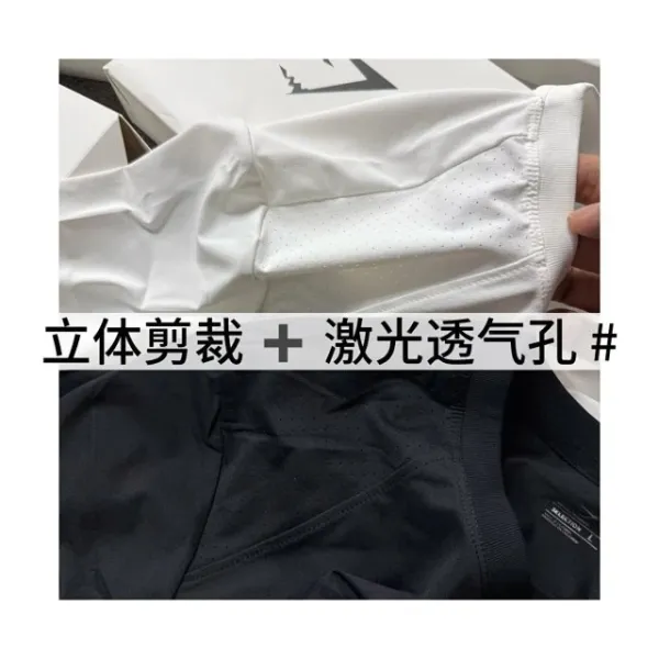 Gymshark Performance T-Shirt White / Black - 6