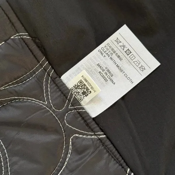 Adidas Originals Quilted Track Jacket Black with White Stripes Outerwear - 32