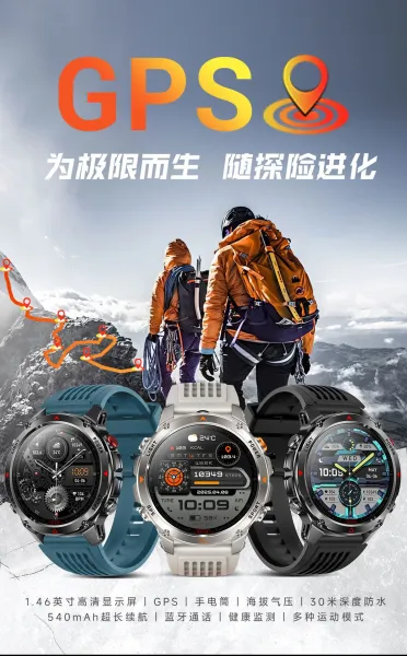 Design Smartwatch Pro Black Orange Sports Watch - 21