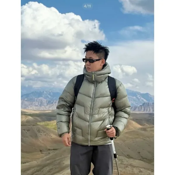 Human Made x Moncler Genius Down Jacket Black Outerwear - 20
