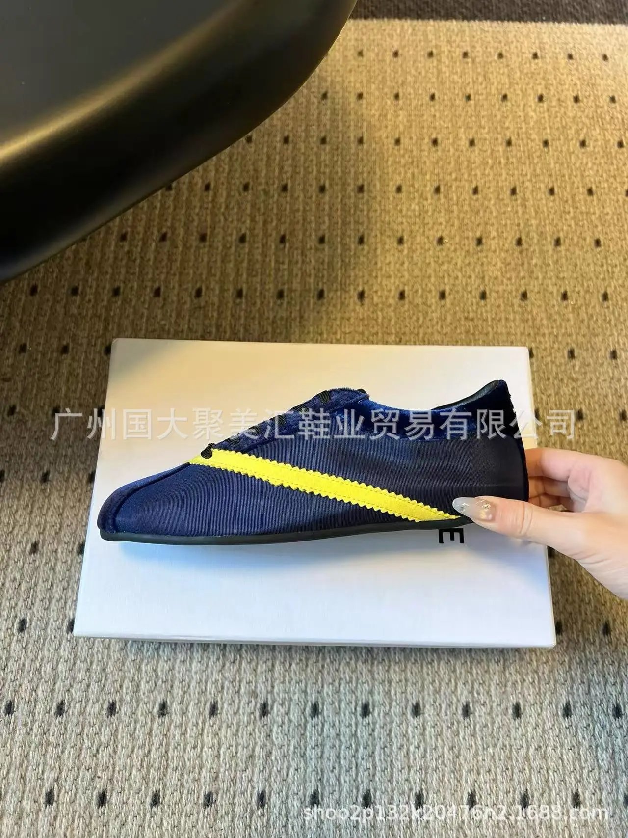 Celine Triomphe Sneakers Black and White Canvas Sneakers - 20