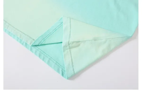 Design boothroyd Gradient Print T-Shirt in Mint Green T-Shirts - 42