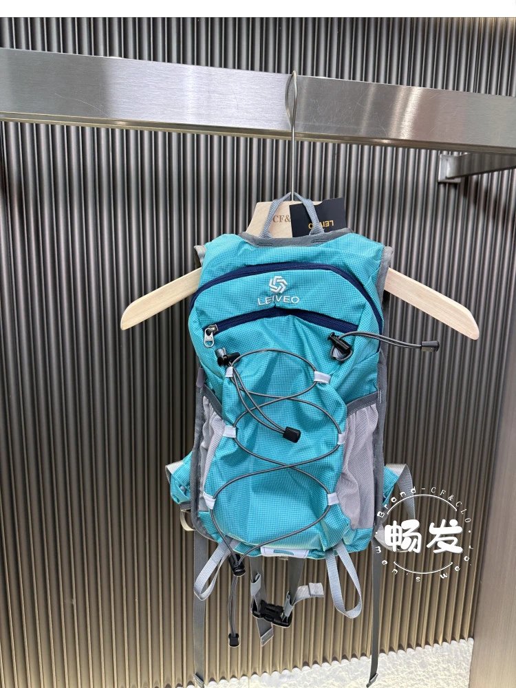 Design Leiveo Outdoor Mesh Backpack Navy Backpacks - 4